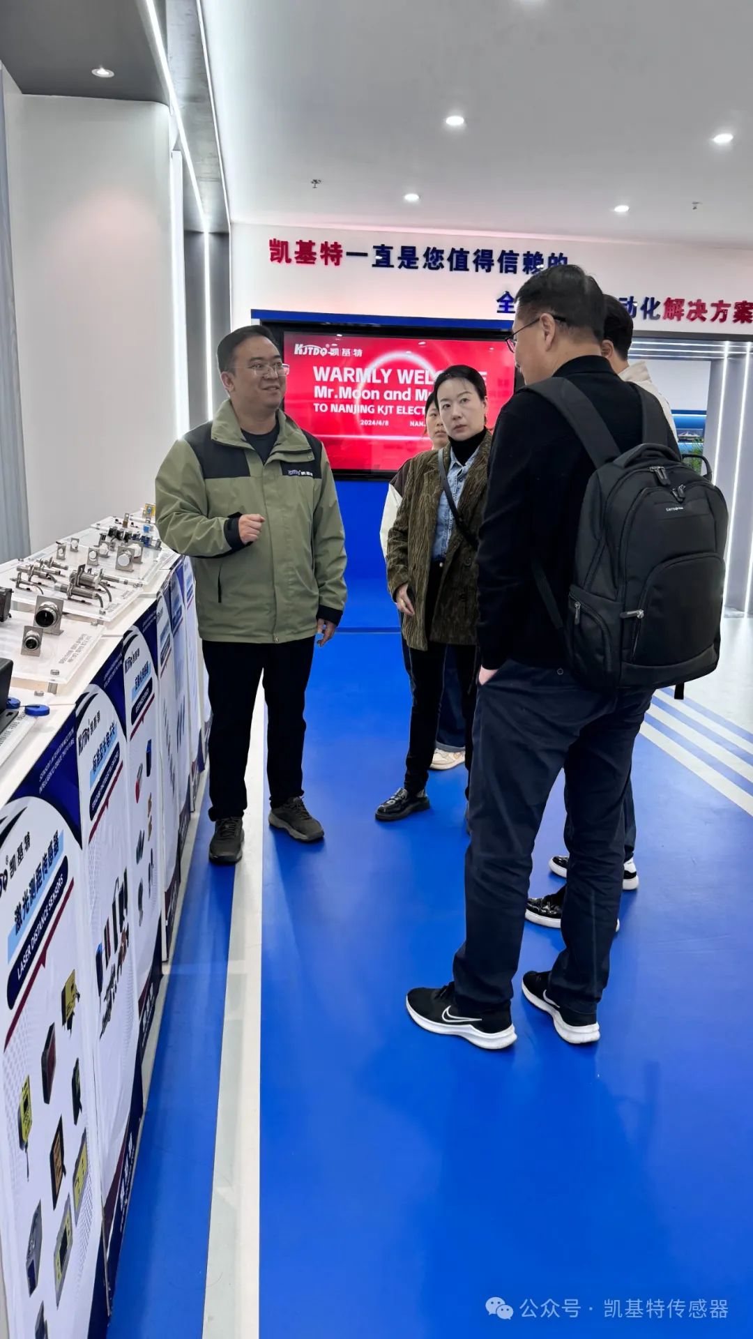 企業動態 | 凱基特迎來美國客戶，共謀傳感器業務深入合作